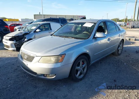 2006 Hyundai Sonata Gls V6/Lx V6 из США, поврежденный, VIN 5NPEU46F36H066972